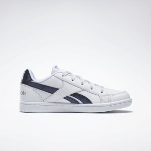 Adidasy Dziecięce Reebok Royal Prime Białe/Granatowe/Srebrne Metal PL 61ICRGW